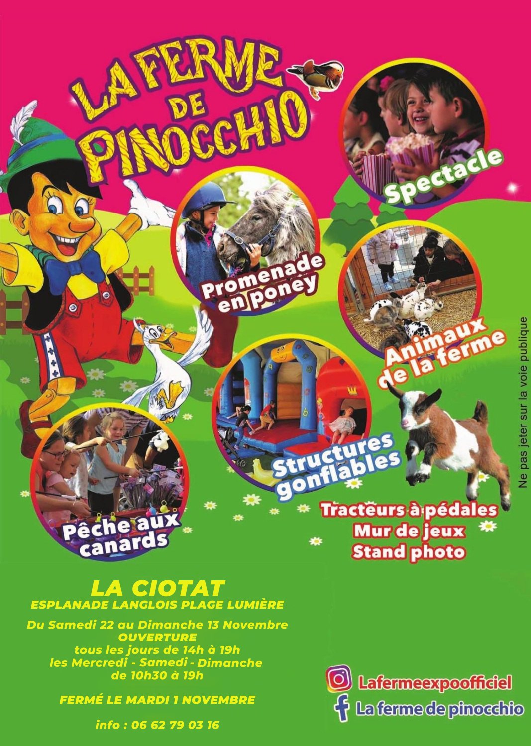 La Ferme De Pinocchio La Crau 2022 Newsletter n°304 du 4 novembre 2022
